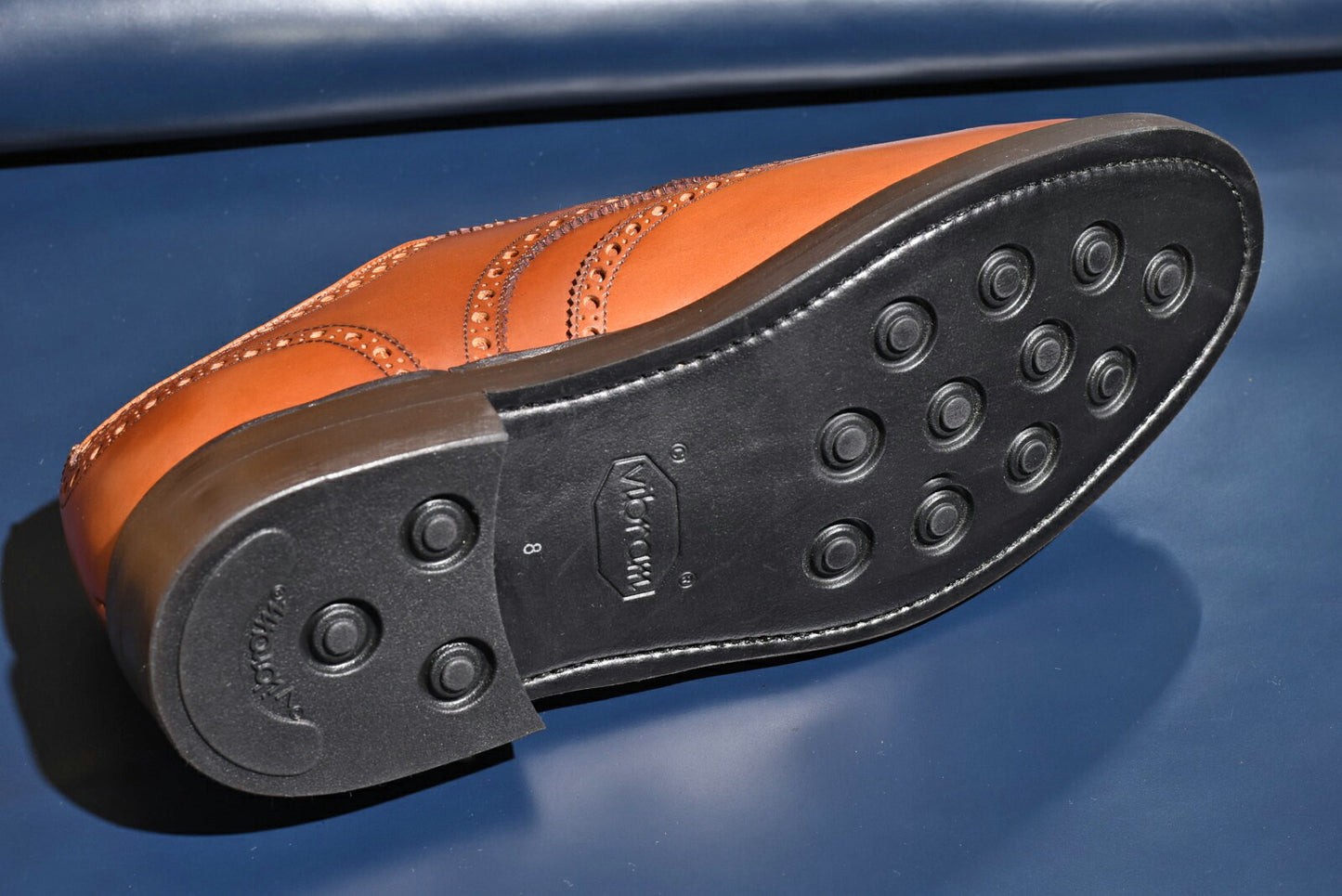 Oliver 3 フルブローグ ブラウン RAYMAR グッドイヤーウェルト ビジネス カジュアル 革靴 24.0cm‾27.0cm レイマー 外羽根 ラバーソール ダブルソール ストームウェルト