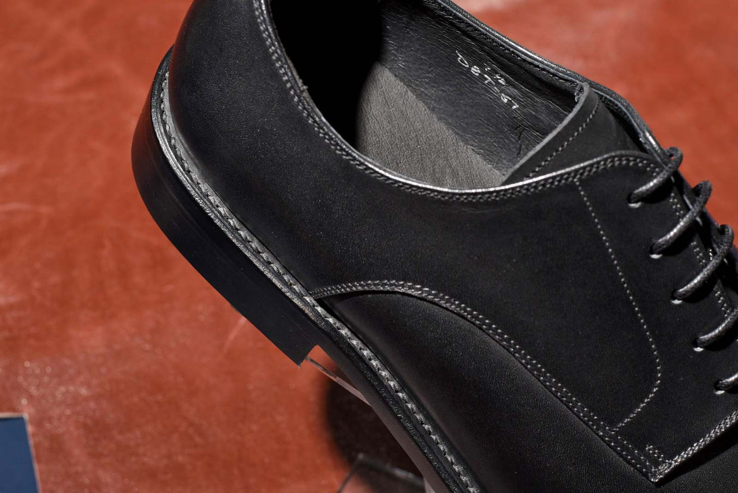 キャップトゥ ダービー ブラック DBT-57 RAYMAR グッドイヤーウェルト ビジネスシューズ 革靴 23.5cm‾28.0cm レイマー  外羽根 ラバーソール